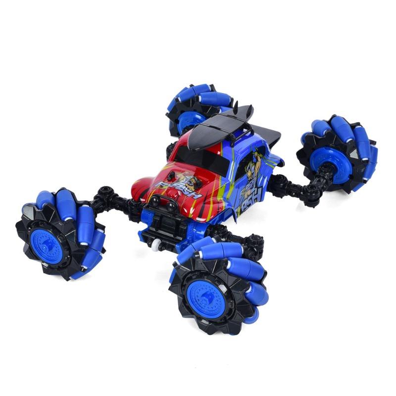 Crazon 2.4G Scale 1:18 Foldable Drifting Wheels Rc Off-Road - Blue - Laadlee
