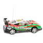 Crazon 1:18 2Wd Racing Car With Light- Blue/ Green