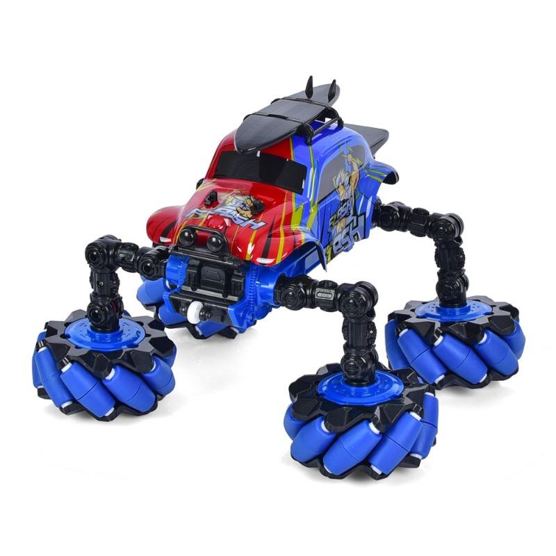 Crazon 2.4G Scale 1:18 Foldable Drifting Wheels Rc Off-Road - Blue - Laadlee