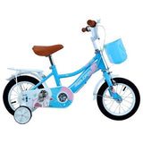 MYTS JNJ Kids Bicycle With  Basket 20-inch - Light Blue