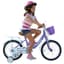 MYTS JNJ Kids Bicycle With  Basket 20-inch - Purple