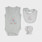 Babies Basic Gift Set - 7pcs - Blue & White