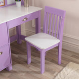 Kidkraft Study Desk with Chair - Lavender