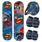 Warner Bros Superman Skateboard and Safety Pack