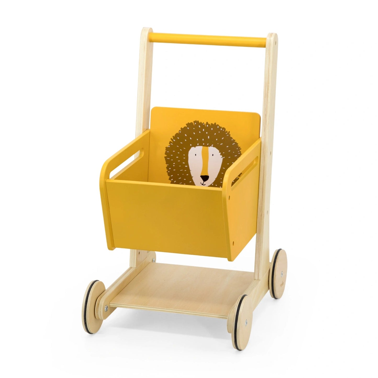 Trixie Wooden Shopping Cart - Mr. Lion - Laadlee