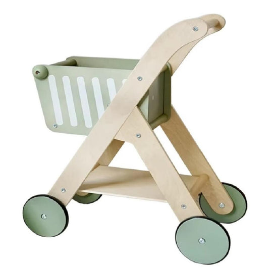 Woody Buddy Supermarket Trolley - Green