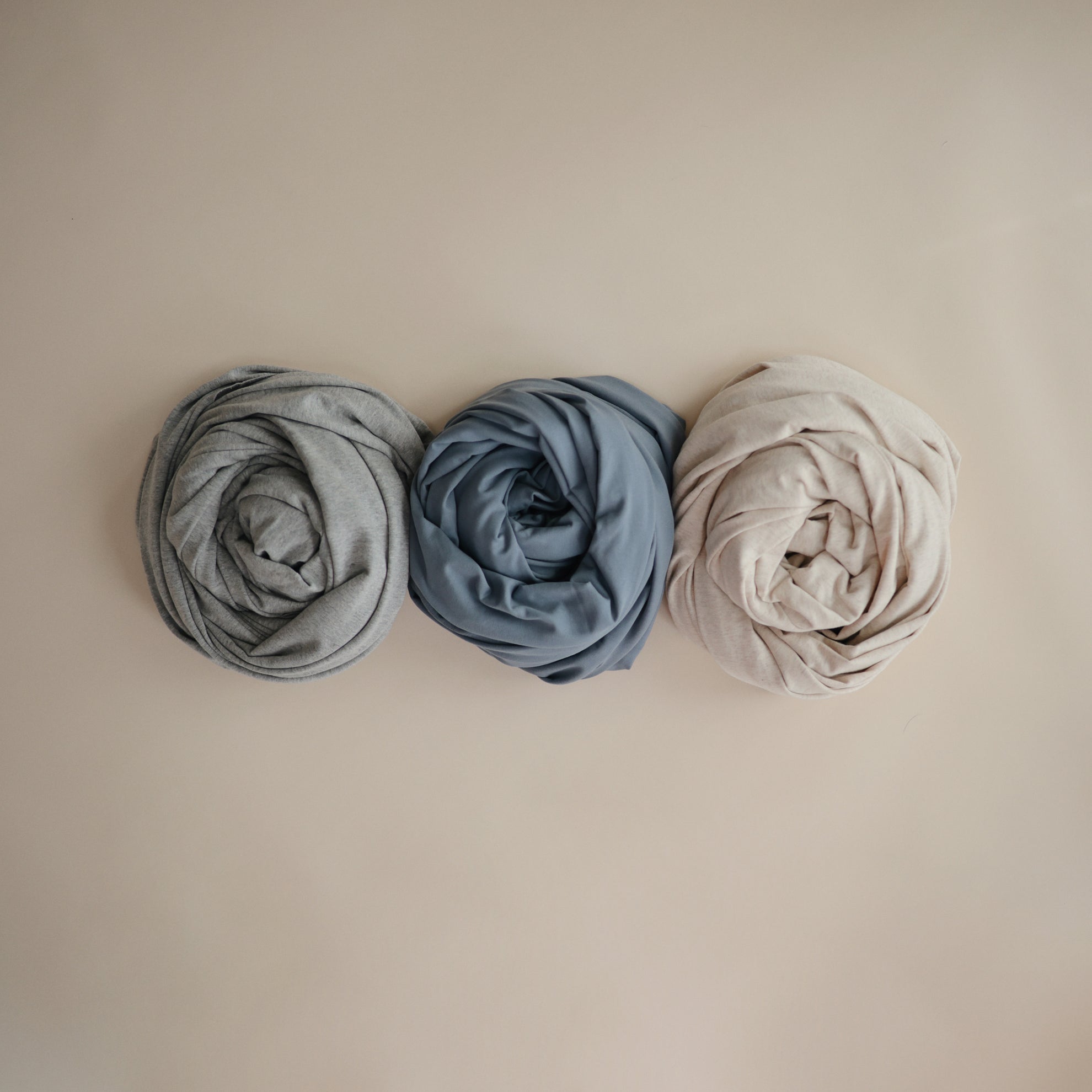 Mushie Baby Carrier Wrap Gray Melange - Laadlee