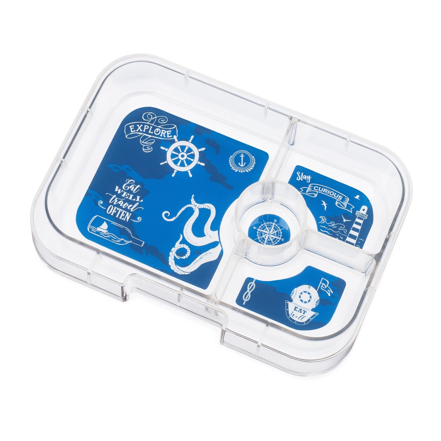 Yumbox Panino 4 Compartment Lunch Box - Jodhpur Blue