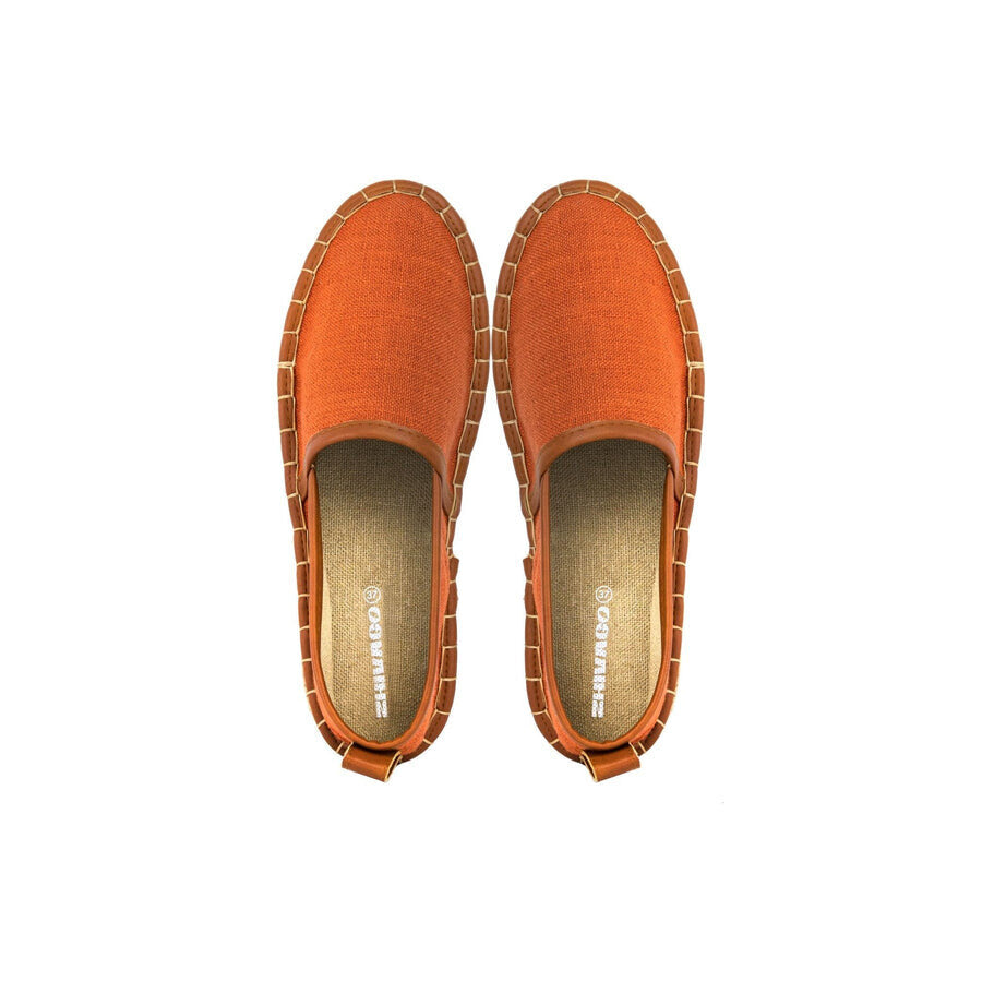 Pikkaboo Dia Orange Handmade Soft Feet Zhivago Shoes