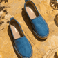 Pikkaboo Dia Blue Handmade Soft Feet Zhivago Shoes