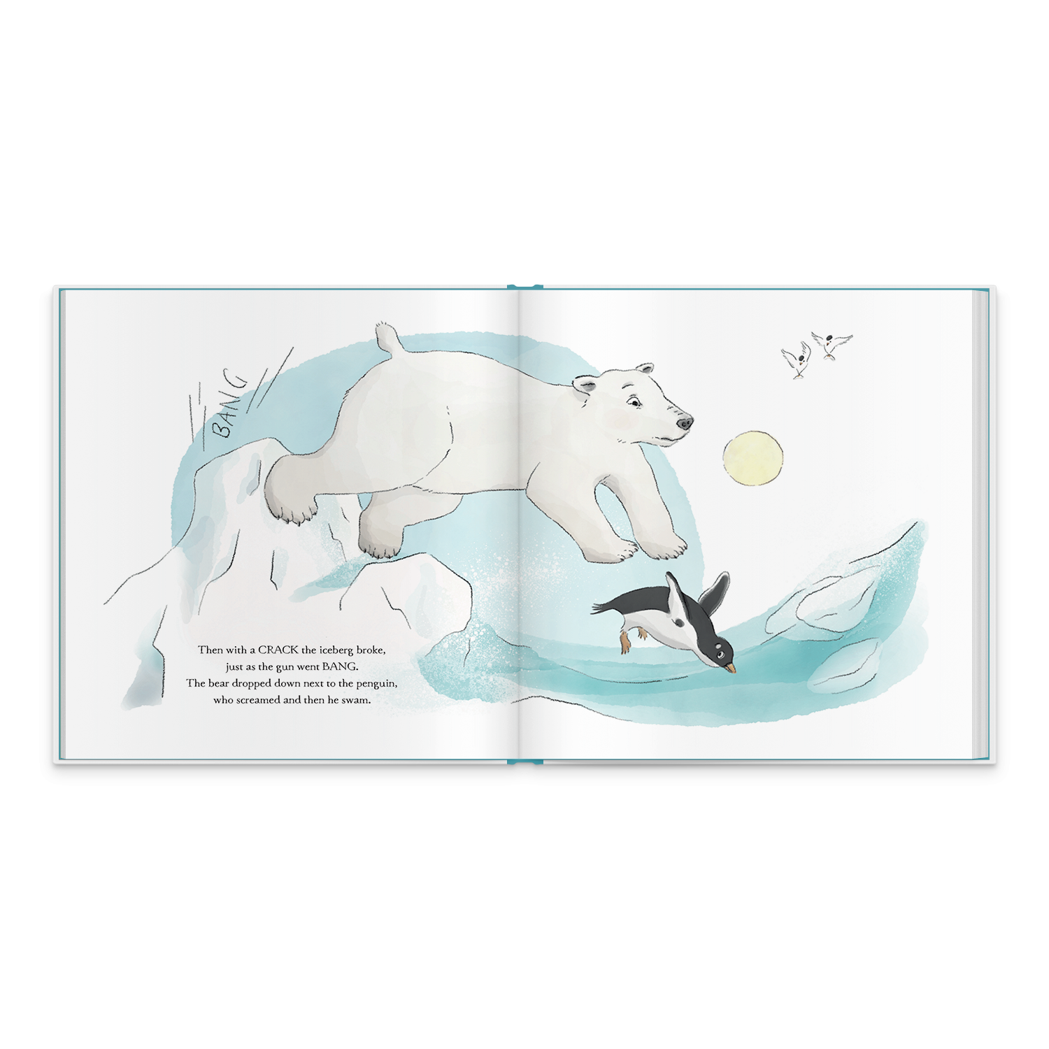 The Crush Series Penguin Crush Story Book -  Large Format - Laadlee