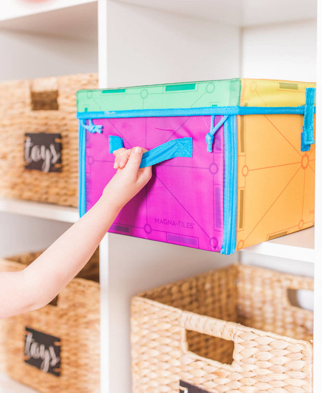 Magna-Tiles Storage Bin & Interactive Play-Mat - Laadlee