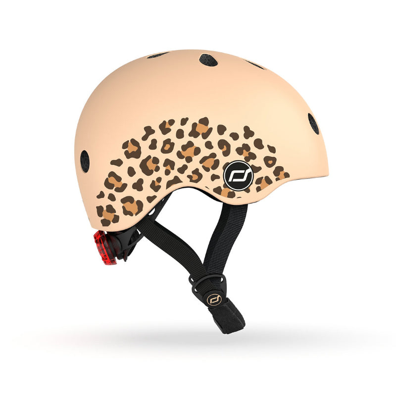 Scoot & Ride Baby Helmet XXS-S - Leopard - Laadlee