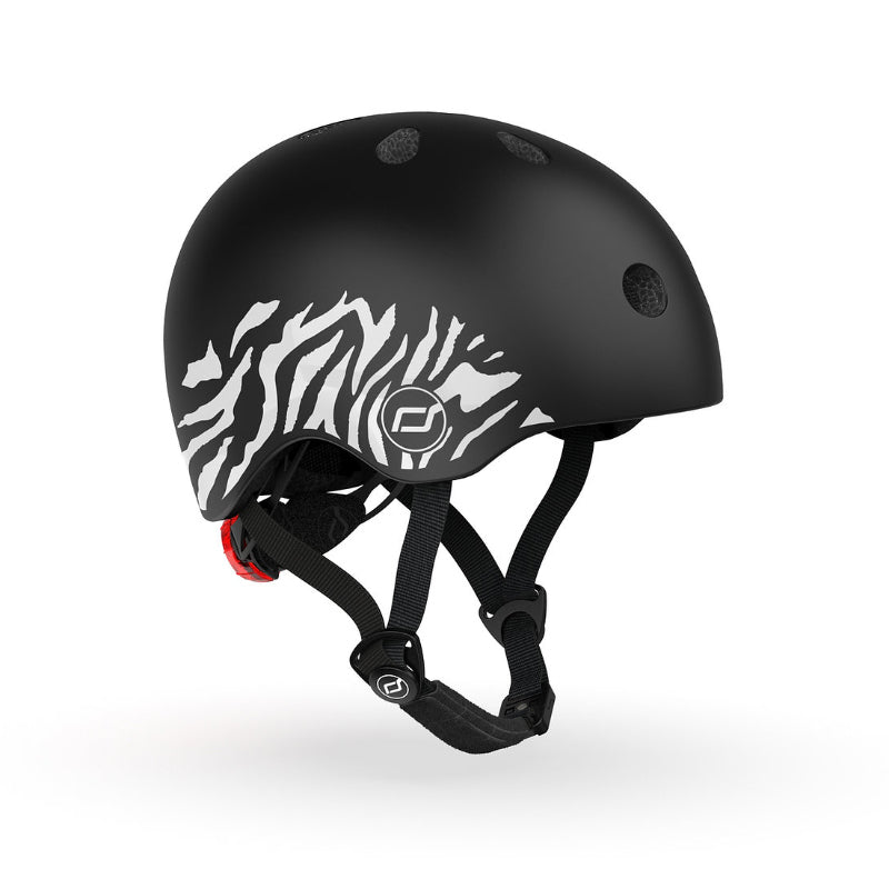 Scoot & Ride Baby Helmet XXS-S - Zebra - Laadlee