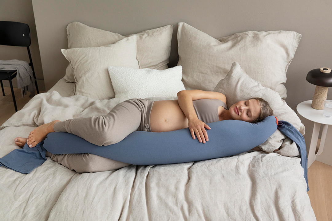 bbhugme - Pregnancy Pillow - Dusty Blue - Laadlee