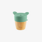 Citron Organic Bamboo Cup with Lids - Pastel Green - Laadlee