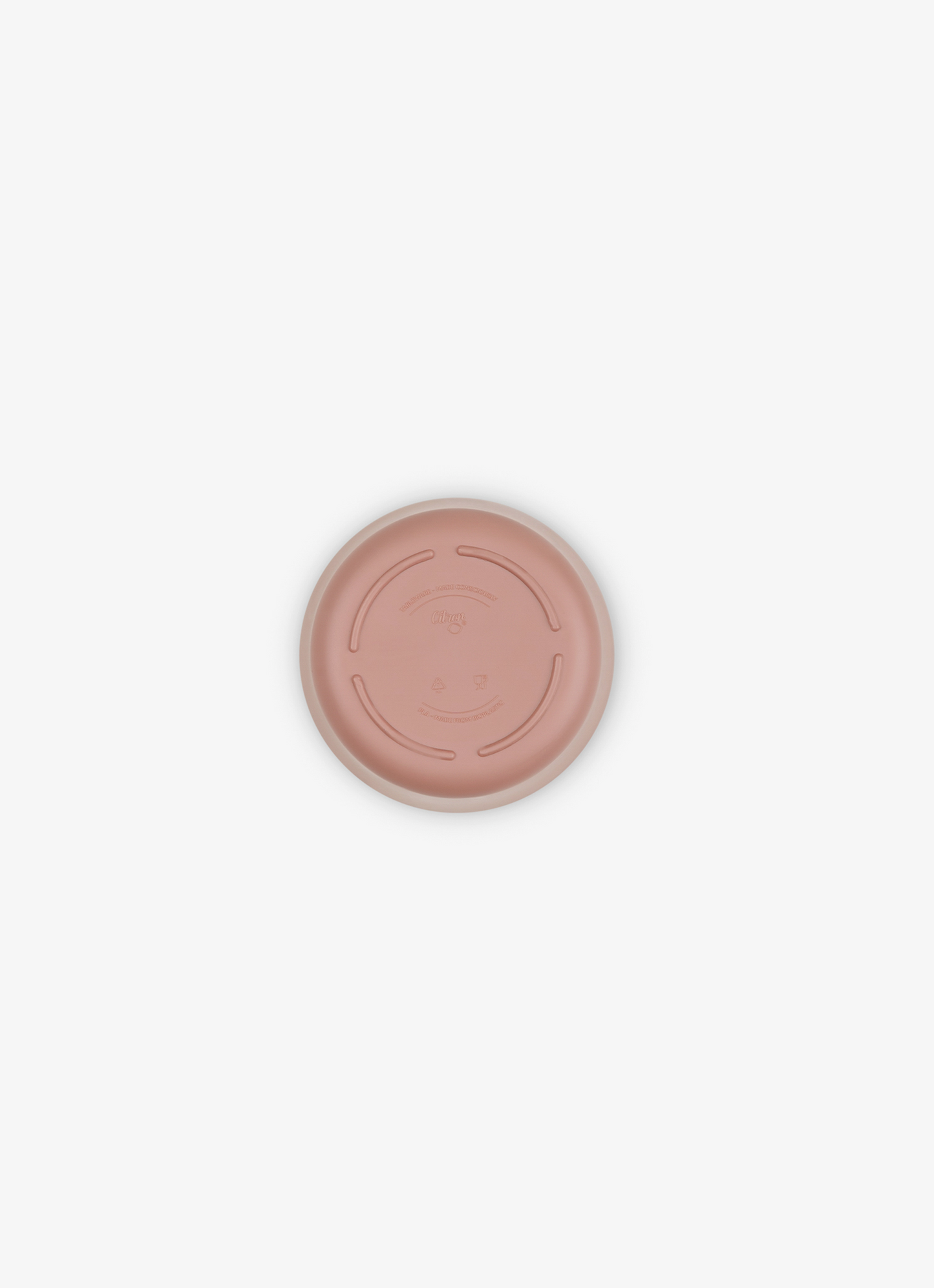 Citron PLA Cup Set of 4 - Pink/Cream - Laadlee