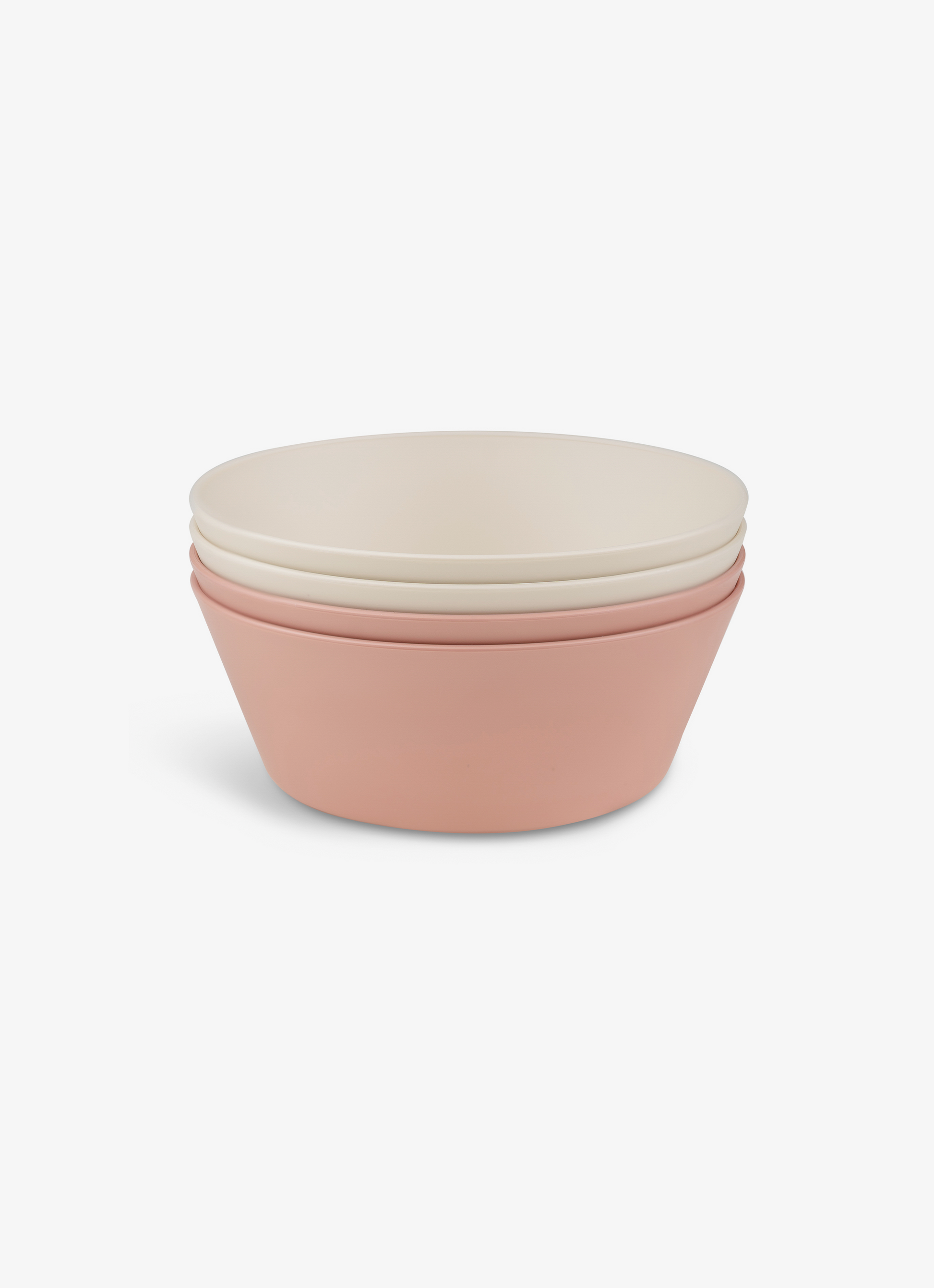 Citron PLA Bowl Set of 4 - Pink/Cream - Laadlee