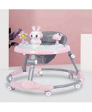 Pikkaboo RforRabbit Roll & Learn Baby Walker - Pink - Laadlee