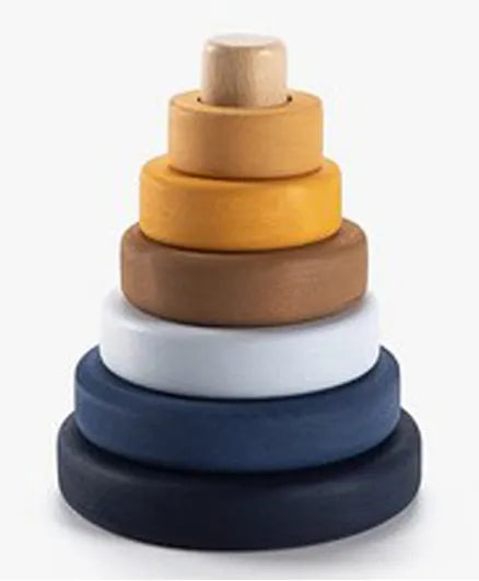 SABO Concept - Wooden Toy Ring Stacker Mini - Desert Night - Laadlee