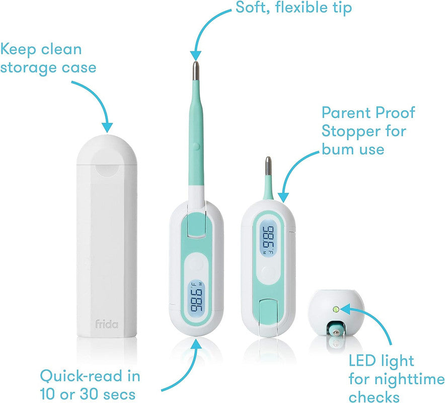 Frida Baby - 3-in-1 Baby True Temp Digital Thermometer - Laadlee