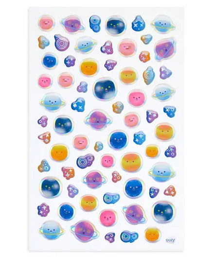OOLY Stickiville Stickers - Standard - Planet Pals - Laadlee