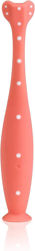 Frida Baby - SmileFrida - Triple-Angle Toothhugger Training Toothbrush - Pink - Laadlee