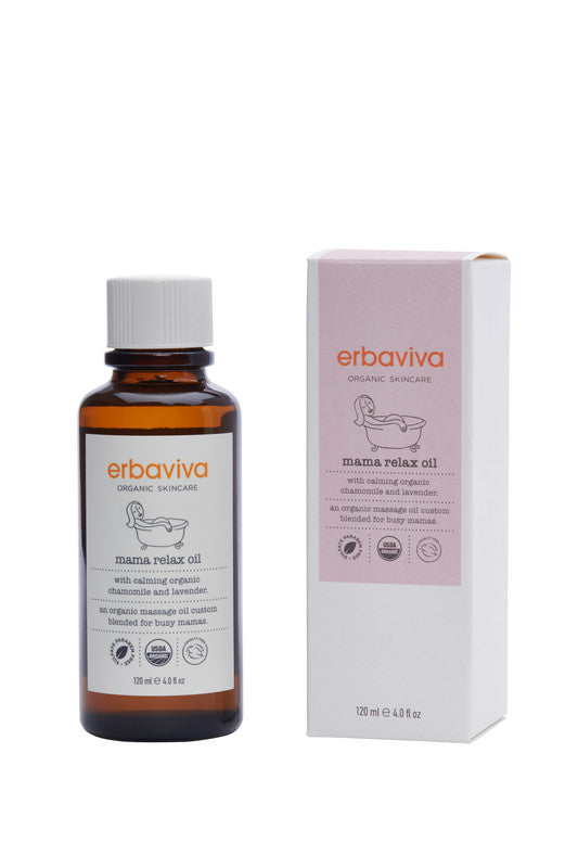 Erbaviva -  Mama Relax Oil 4fl oz - Laadlee
