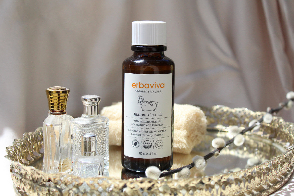 Erbaviva -  Mama Relax Oil 4fl oz - Laadlee