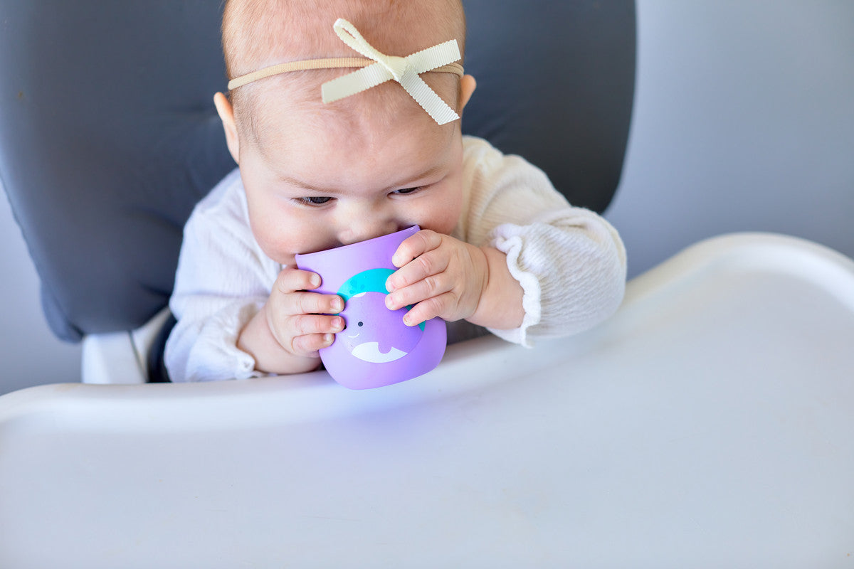 Marcus & Marcus - Silicone Baby Training Cup - Willo - 120ml - Laadlee