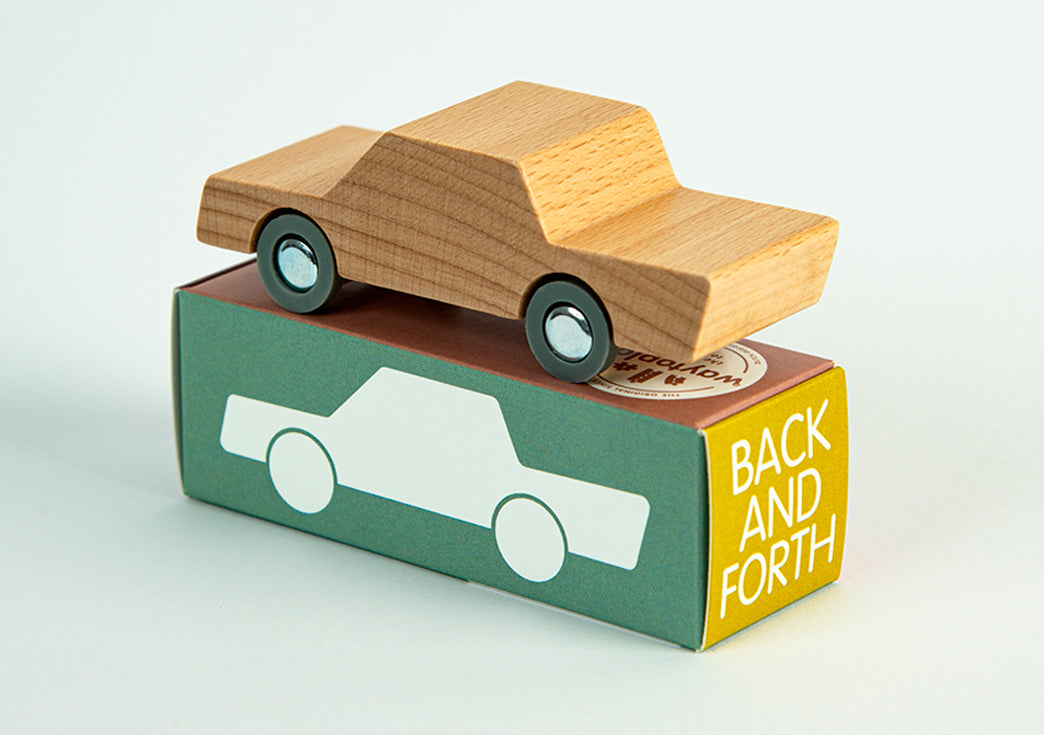Waytoplay Back & Forth Car Woody - Laadlee