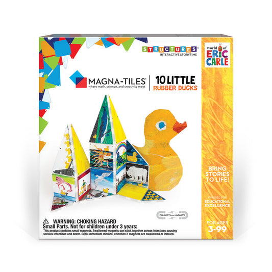 Magna-Tiles 10 Little Rubber Ducks - Laadlee