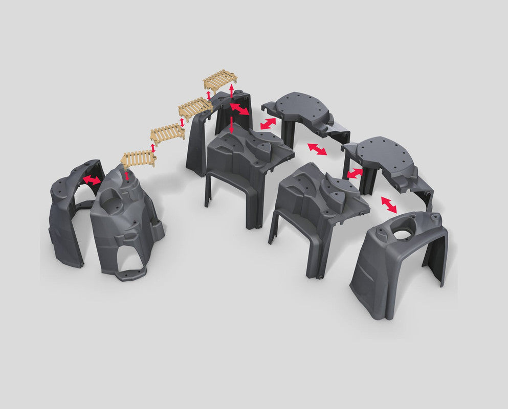 Zpiiel Booster - Large Tunnel and Mountain with Long Bridge - Laadlee