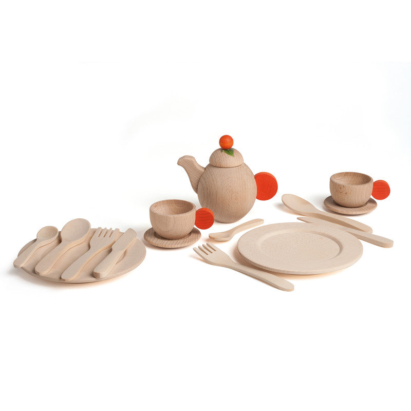 Erzi Crockery Set Nature - Laadlee