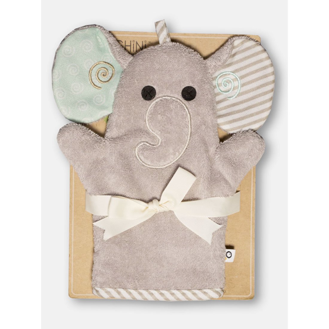Zoocchini Baby Bath Mitt - Ellie the Elephant - Laadlee