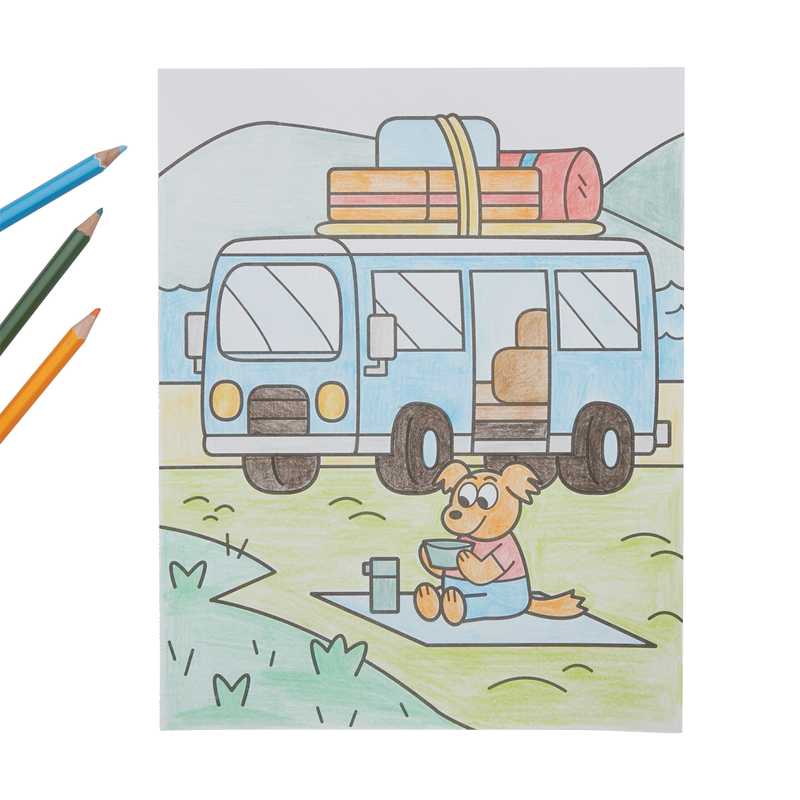 OOLY Coloring Book - Movin' & Shakin' - Laadlee