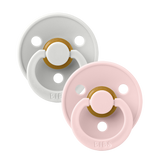 BIBS Colour 2 Pack Latex S2 - Haze / Blossom - Laadlee