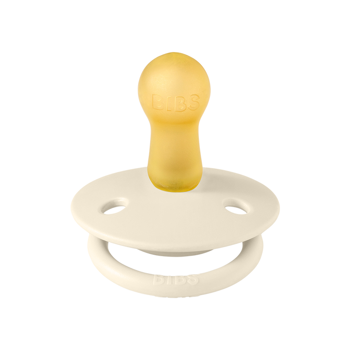 BIBS De Lux 2 Pack Silicone Onesize - Ivory / Sage - Laadlee