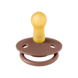 BIBS De Lux 2 Pack Silicone Onesize - Woodchuck / Blush - Laadlee