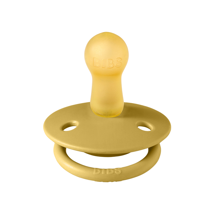 BIBS De Lux 2 Pack Silicone Onesize - Mustard / Petrol - Laadlee