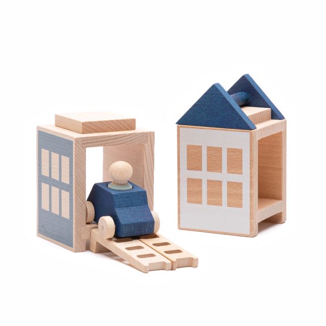 Lubulona Lubu Town Blocks - Winterburg Mini - Laadlee