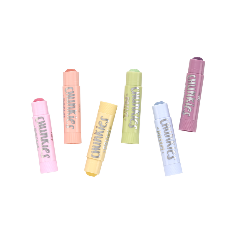 OOLY Chunkies Paint Sticks - Set of 6 - Pastels - Laadlee