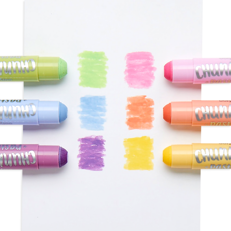 OOLY Chunkies Paint Sticks - Set of 6 - Pastels - Laadlee