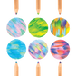 OOLY Kaleidoscope Multi Colored Pencils - Set of 6 - Laadlee
