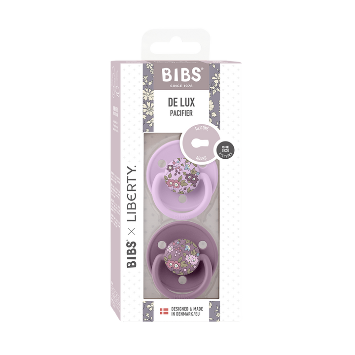 BIBS x LIBERTY De Lux - Camomille / Mauve - Laadlee