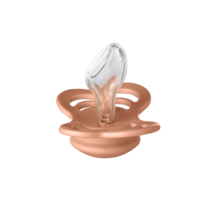 BIBS Couture 2 Pack Latex S2 - Vanilla / Peach - Laadlee