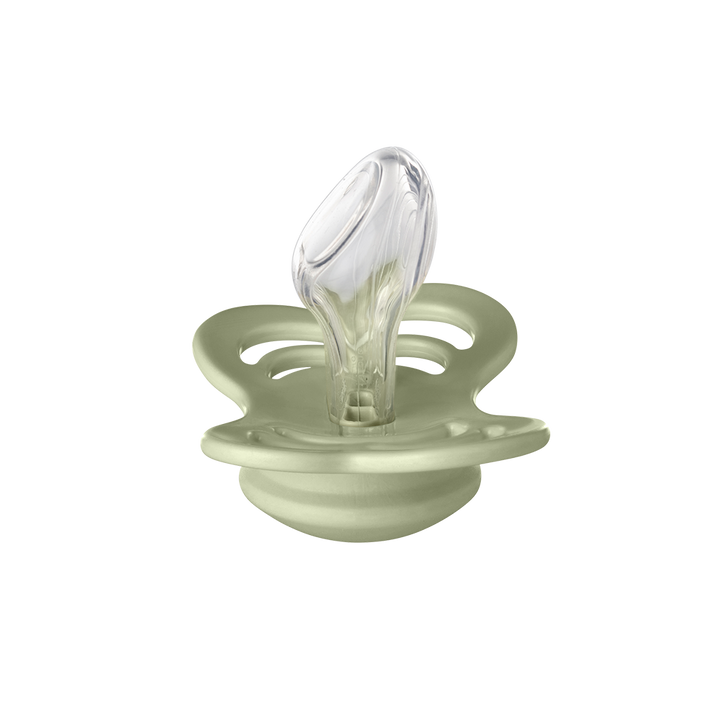 BIBS Couture 2 Pack Latex S1 - Ivory / Sage - Laadlee