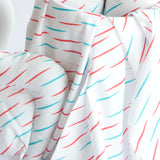 Yellow Doodle Cot Bedsheet Set - Doodle Rain - Laadlee