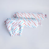 Yellow Doodle Cot Bedsheet Set - Doodle Rain - Laadlee