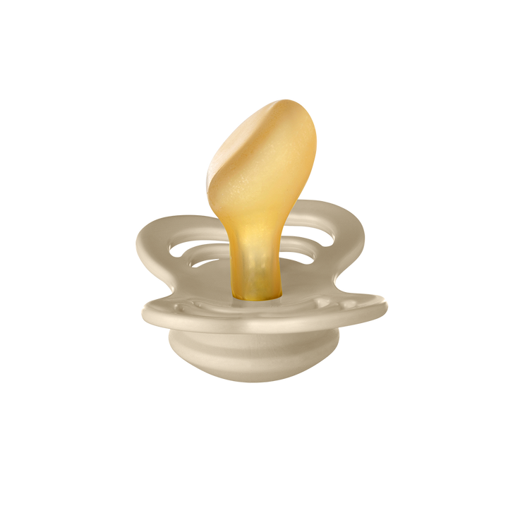 BIBS Couture 2 Pack Latex S2 - Vanilla / Peach - Laadlee